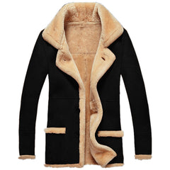 European And American Fur One Thick Coat Fleece Men's Jacket
