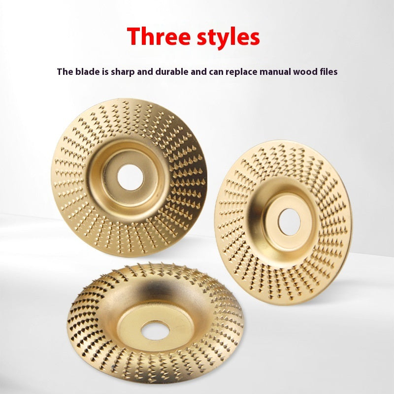 Woodworking Grinding Disc Flat Oblique Angle Thorn Plastic Polishing Round Grinding Whee