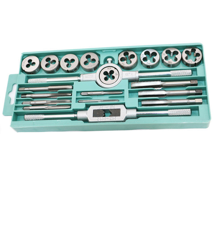Tap And Die Set Hand Tap Hardware Tool Wrench Wrench Metric Tap Set