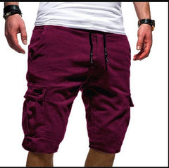 Men's casual multi-pocket men's pants
