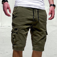 Men's casual multi-pocket men's pants