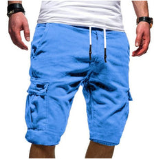 Men's casual multi-pocket men's pants