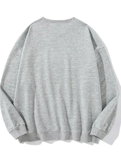 Mens Casual Loose Oversized Sweatshirt For FallWinter