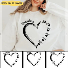 Loose-Fit Printed Hoodie with Versatile Long Sleeves