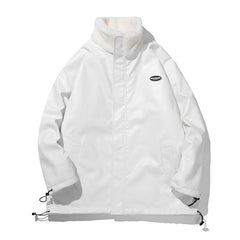 Mens Reversible Lambswool Coat With A Literary And Artistic Vibe