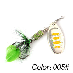 Special bionic bait fishing gear for rotating metal sea fishing