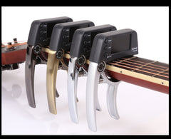 Guitar Capo with Built-in Tuner