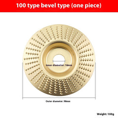 Woodworking Grinding Disc Flat Oblique Angle Thorn Plastic Polishing Round Grinding Whee