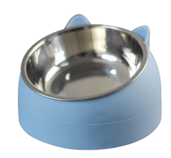 Double Stainless Steel Pet Bowl