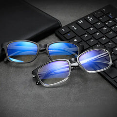 Retro Blue Light Blocking Glasses for Men and Women
