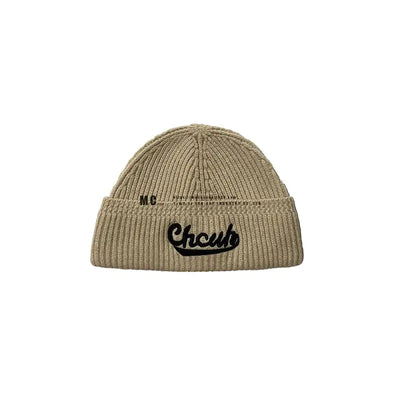 Embroidered Letters Knitted Hat for Women