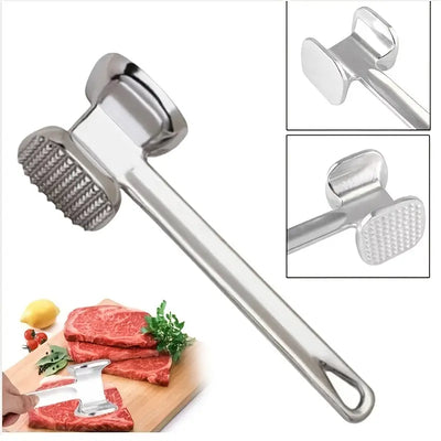 Aluminum Alloy Dual-Sided Meat Tenderizer Tool