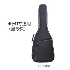 Scione 38/39 40/41 Inch 600D Oxford Fabric Guitar Case Gig Bag Double Straps Padded 10mm Cotton Soft Waterproof Backpack