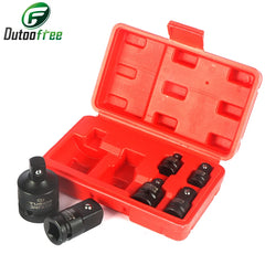 Socket Convertor Adaptor Reducer Set 1/2 to 3/8 3/8 to 1/4 3/4 to 1/2 Impact Socket Adaptor for Car Bicycle Garage Repair Tool