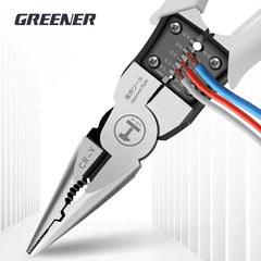 Greenery Multifunctional Universal Diagonal Pliers Needle Nose Pliers Hardware Tools Universal Wire Cutters Electrician