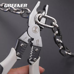 Greenery Multifunctional Universal Diagonal Pliers Needle Nose Pliers Hardware Tools Universal Wire Cutters Electrician