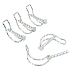 D Pin M4.5 M6 M8 M10 M11 Safety Pin Bicycle Stroller Cargo Boat Hitch Hook Clip Spring Pin Double-line Lock Pin Ear Pin