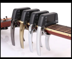 Guitar Clip Tuner - 2-in-1 Professional Capo