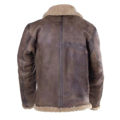 2022 New Men's Leather Motorcycle Jacket Fashionable PU Shearling Vintage Faux Fur Coat Autumn Winter Design Casual Clothes