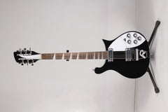 IN STOCK Rickbacker 460 Guitar 21 Frets 2 Toaster Rickenbacker Pickups black Colour RICKENBACKER guitar 6 and 12 strings