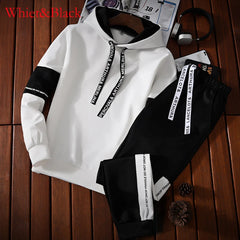 Jogging Suits Sports Sets Hoodies+Pants 2Pcs Outfits Trending Men's Casual Fashion Tracksuit