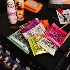 Ernie Ball Electric Guitar Strings Play Real Heavy Metal Rock 2220 2221 2222 2223 2225 2003 2004 2006 Guitar Accessory