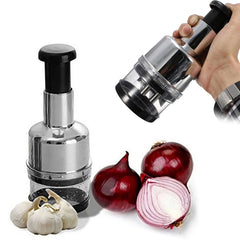 Stainless Steel Garlic Cutter Onion Chopper Hand Pressure Garlic Presses Machine Tomato Crusher Fruit Vegetable Kitchen Tools