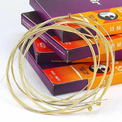10/12 Sets/Box Guitar Strings Set Elixir String Art For Acoustic Electric Guitar NANOWEB 80/20 Bronze Light Rope Free Shipping