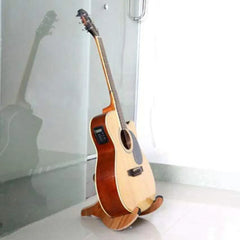 Portable Guitar Ukulele Violin Holder Stand Wooden Collapsible Vertical Guitar Display Stand Rack Instrument Part