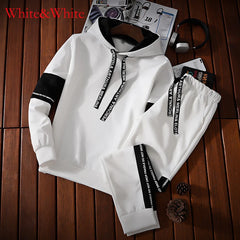 Jogging Suits Sports Sets Hoodies+Pants 2Pcs Outfits Trending Men's Casual Fashion Tracksuit