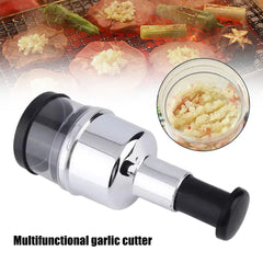 Stainless Steel Garlic Cutter Onion Chopper Hand Pressure Garlic Presses Machine Tomato Crusher Fruit Vegetable Kitchen Tools