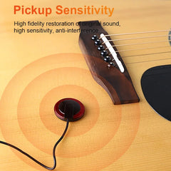 Acoustic Guitar Pickup Piezo Contact Pickup for Guitar Ukulele Violin Mandolin Banjo Kalimba Harp Microphone Banjo Accessories