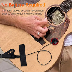 Acoustic Guitar Pickup Piezo Contact Pickup for Guitar Ukulele Violin Mandolin Banjo Kalimba Harp Microphone Banjo Accessories