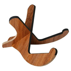 Portable Guitar Ukulele Violin Holder Stand Wooden Collapsible Vertical Guitar Display Stand Rack Instrument Part