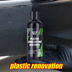 Plastic Renovator Coating For Auto Plastic Rubber Repair Clean Restore Gloss Black Shine Seal Brighten Retread Car Care HGKJ 24