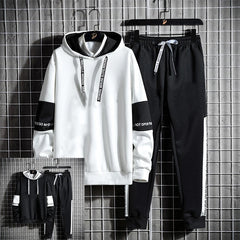 Jogging Suits Sports Sets Hoodies+Pants 2Pcs Outfits Trending Men's Casual Fashion Tracksuit