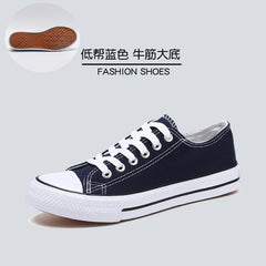 Spring and autumn new low-top canvas shoes men's shoes trend small white shoes casual shoes sports shoes