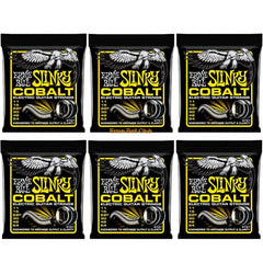 6 Packs/Set Ernie-Ball Nickel Electric Guitar Strings 2215 2220 2221 2222 2223 2225 Cobalt Slinky 2721 2723 2727 Free Shipping