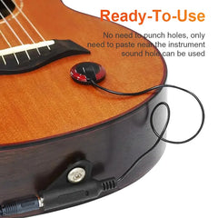 Acoustic Guitar Pickup Piezo Contact Pickup for Guitar Ukulele Violin Mandolin Banjo Kalimba Harp Microphone Banjo Accessories