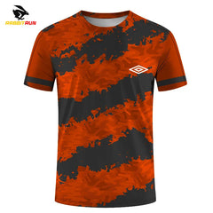 Men's T-shirts for Men Quick-Drying Tees Shirt Badminton Uniforms Table Tennis Clothing Printed T-shirt Boy Breathable Sport