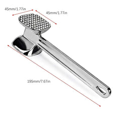 Aluminum Alloy Dual-Sided Meat Tenderizer Tool