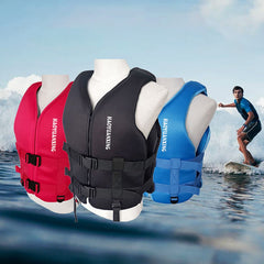 Vest Aid Swimsuit High Buoyancy Water Rescue Neoprene Life Jacket