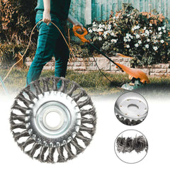 Twisted Wire Wheel Disc Type Grinding Wheel Angle Grinder