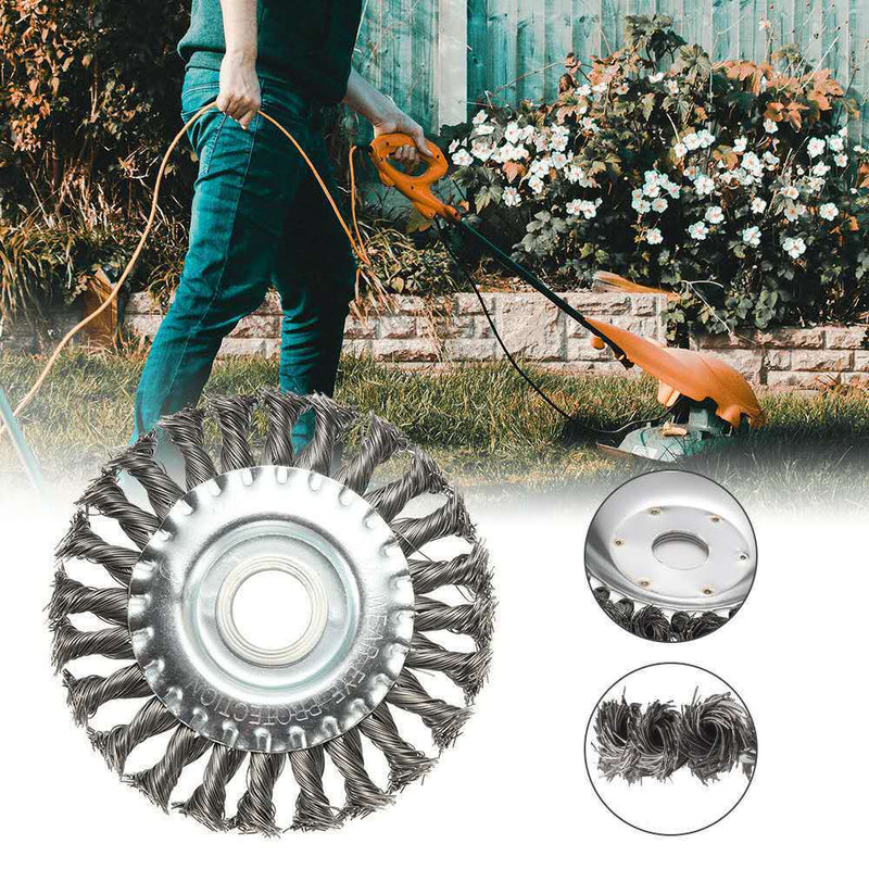 Twisted Wire Wheel Disc Type Grinding Wheel Angle Grinder