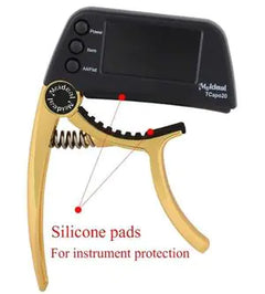 Guitar Clip Tuner - 2-in-1 Professional Capo