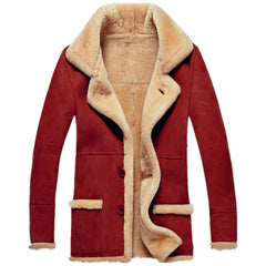 European And American Fur One Thick Coat Fleece Men's Jacket