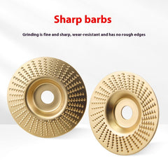 Woodworking Grinding Disc Flat Oblique Angle Thorn Plastic Polishing Round Grinding Whee