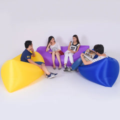 Black Inflatable Sofa for Relaxation (Model H1735_BK)