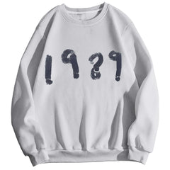 Casual Long Sleeve Loose Round Neck Sweater 1989