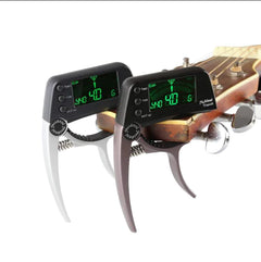 Guitar Clip Tuner - 2-in-1 Professional Capo